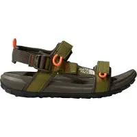 The North Face Wandelsandalen olijfgroen / oranje / zwart