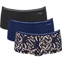 Sloggi Broekje 'Go Crush' beige / blauw / nachtblauw / zwart