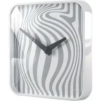 Sonstiges si-wu120 wandklok artetempus opta white met quartz uurwerk