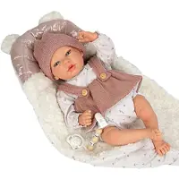 Munecas Arias Sandra With Blanket Baby Doll 40 Cm Roze Kinderen