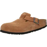 Birkenstock Muiltjes 'Boston' cognac