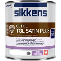Sikkens Cetol TGL Satin | Zijdeglans Transparante Beits 1 LTR - Transparante kleur|4