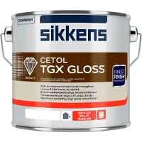 Sikkens Cetol TGX Gloss | Hoogglans Transparante Beits 2,5 LTR - Kleurloos