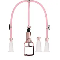 Pumped - Clitoral & Nipple Pump Set Medium - Rose Gold