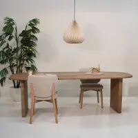 Giga Meubel Eettafel Gin Naturel Deens Ovaal 240cm