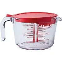 Pyrex 264P000 Maatbeker Met Afsluitdeksel - 1 L