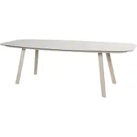 4SO Manolo dining tuintafel printed ceramic 240x103xH75 cm latte