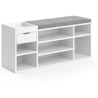 Vicco Eleon Schoenenbank – 101.1 x 45 cm Wit
