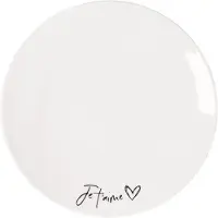 Villeroy & Boch 6x Villeroy & Boch Verklaring, Bord, Wit