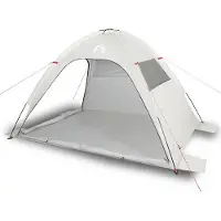 vidaXL Strandtent waterdicht grijs
