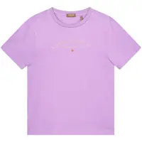 Like Flo Young T-shirt lila Paars Meisjes Katoen Ronde hals Printopdruk - maat 176