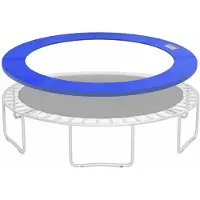 Zenzee - Trampoline rand - 305 cm - Beschermrand trampoline - Trampolinerand - Groen - PVC