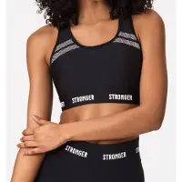 Stronger - Hero Sport BH- Sportsbra - Dames -Zwart - Maat XXL