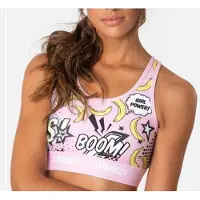 Stronger - Sports Bra - Dames - Roze - Maat L