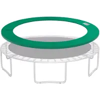 Zenzee - Trampoline rand - 305 cm - Beschermrand trampoline - Trampolinerand - Groen - PVC