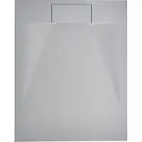 Beliani AZZURRO - Douchebak - Grijs - 100 x 80 x 3 cm - SMC (kunststof)