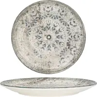 RINART Dinerbord fade porselein 25 cm set van 6