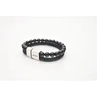 Josh -9286-Armband-Zwart-Heren-22,5cm