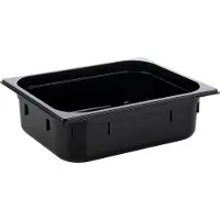 Aps Gastronormbak - GN Bak - Polycarbonaat - Zwart - 5,9 Liter - Vaatwasserbestendig