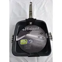 Pintinox efficient steakpan vierkant 28 cm