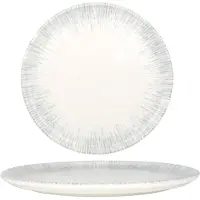 Bonna Pizzabord iris porselein 28 cm set van 2