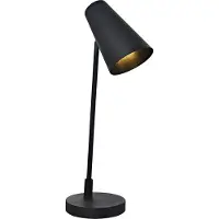 Olucia - TARO - Tafellamp - Zwart - Vorm: Kegel