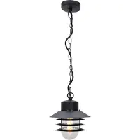 Olucia - FELICE - Buitenhanglamp - Zwart - Vorm: Rond