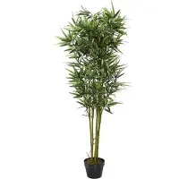 WDMT Kunstplant bamboe ø 18 x 135 cm groen