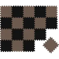 LittleTom Van dag Één: 18-delige Baby Puzzel Speelmat - 30x30 EVA Schuim Kruipmat Vloermat Speeltapijt Kind