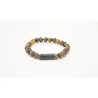 Josh -9313-Armband-Mat cognac-Heren-21,5cm