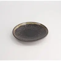 Tokyo Design Studio - Yuteki Kosui Gebaksbord - Zwart - Ø 16,7 cm - Keramiek