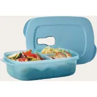 Tupperware Crystalwave vakjesbord blauw