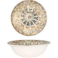 RINART Kommetje aztec porselein 16 cm (400cc) set van 6