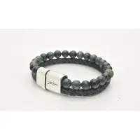 Josh -9286-Armband-Groen-Heren-22,5cm