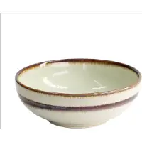 Tokyo Design Studio - Wasabi Kom - Noodle Kom - Beige/Groen - 17,5 x 6,2 cm - 800 ml