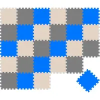 LittleTom Van dag Één: 27-delige Baby Puzzel Speelmat - 30x30 EVA Schuim Kruipmat Vloermat Speeltapijt Kind