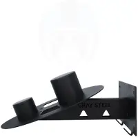 Gray Steel X5 Helmet & Gear Wall mount