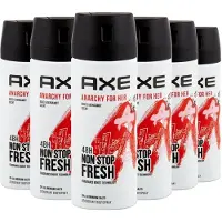 Axe 6x Axe Bodyspray Deodorant Anarchy for Her 150 ml