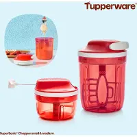 Tupperware super sonic chopper small en medium