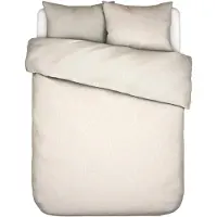 Essenza Fabrice Dekbedovertrek Ivory Satijn-260 x 200 / 220 cm | Extra Breed