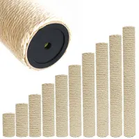 Eyepower 15 x 7,4 cm: M8 Sisal Stam voor Krabpaal - Sisalpaal voor Kattenboom - Krab Bomen Onderdelen