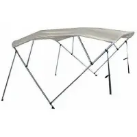 Navishade Biminitop | Aluminium 4-boogs | Breedte 185 <> 198 cm - Hoogte 137 cm