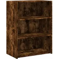 vidaXL Dressoir 70x41x93 cm bewerkt hout gerookt eikenkleurig