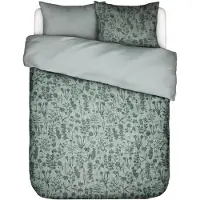 Essenza Dekbedovertrek Maribel Green Katoen-200 x 200 / 220 cm | 2-Persoons