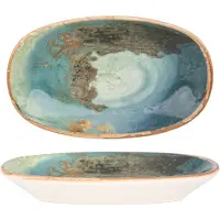 Bonna Serveerschaal futura porselein 15x8.5 cm set van 2