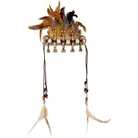 Boland hoofdband Voodoo Lubana elastaan bruin one-size