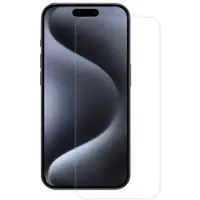 MW , Screenprotector geschikt voor iPhone 15 Pro - EASY GLASS STANDARD Tempered Glass, Transparant