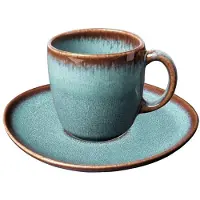 Villeroy & Boch Kaffeetasse mit Untertasse Lave 190 ml