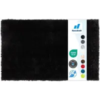 Casa Pura Badmat SKY - Badmat in Vierkant & Rond - Antisliprug - Zwart - 60 x 100 cm