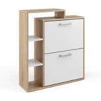Vicco Orlando Schoenklaprek – 24.5 x 90 cm Wit/Sonoma